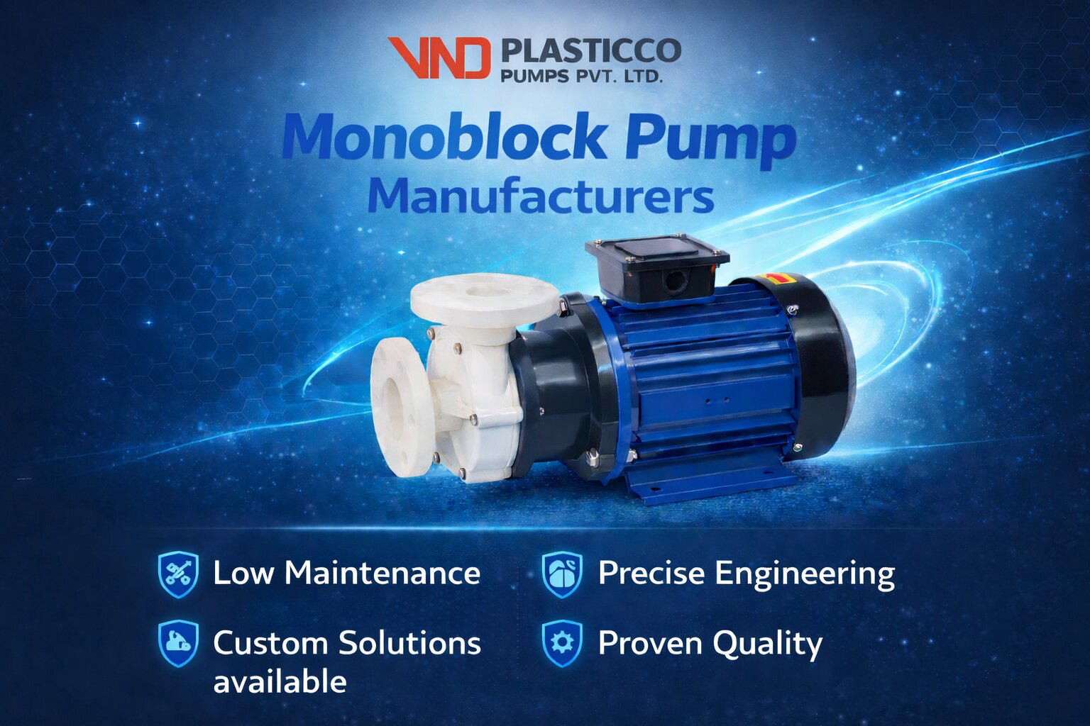 Trusted Monoblock Pump Manufacturers Serving Water and Chemical Industries