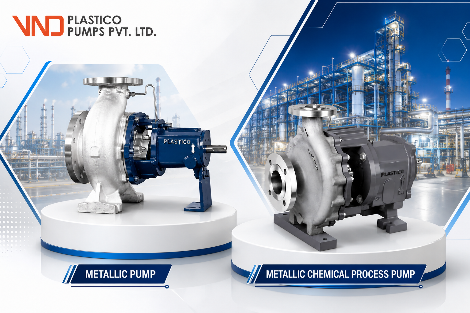 Metallic Chemical Process Pumps - The Preferred Solution For Challenging Industries