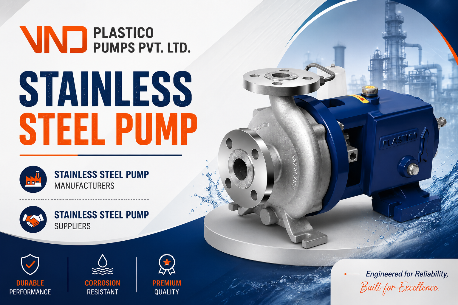 Stainless Steel Pump: A Reliable Solution for Modern Industrial Applications