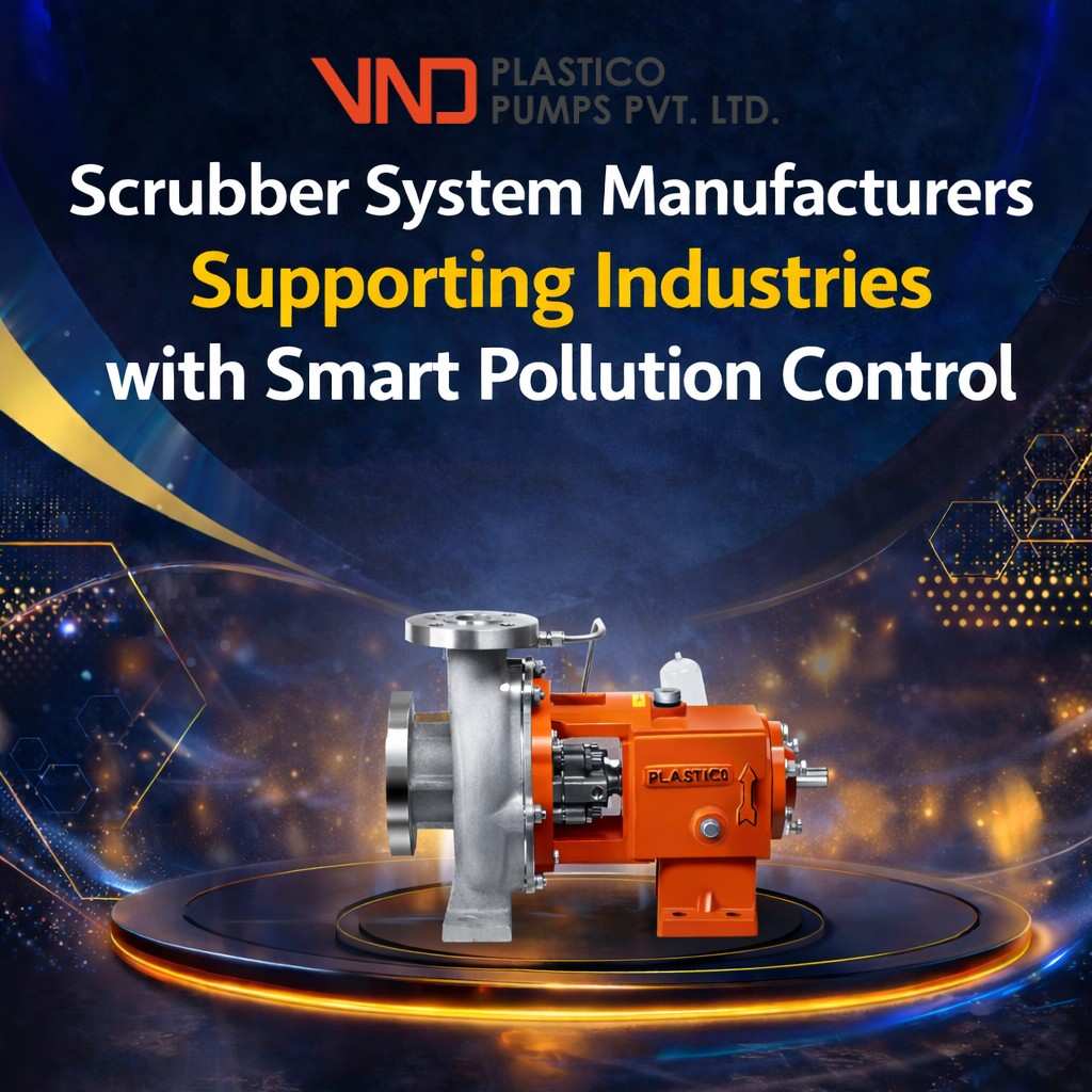 Scrubber System Manufacturers Supporting Industries with Smart Pollution Control